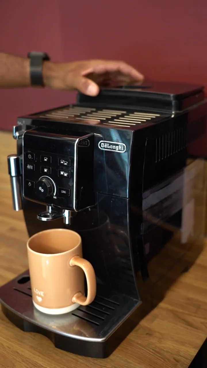 Vidéo : allumer, régler l'intensité, choisir son café