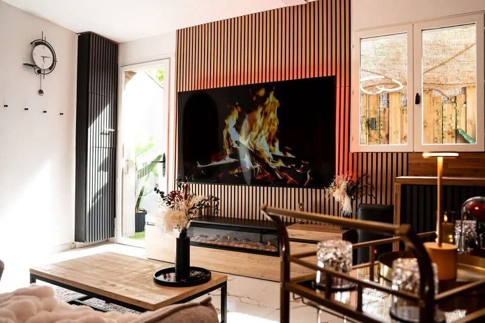 Télévision et enceinte